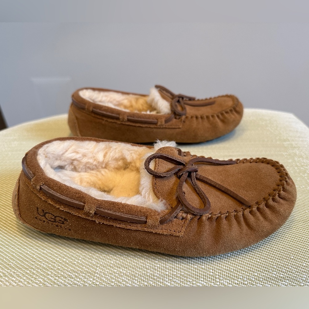 Ugg Kids Size 3, Chestnut Dakota Slippers